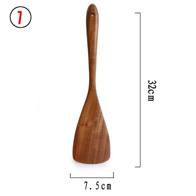 YEK NATURAL WOOD COOKING SKIMMER KIT - Kitchen & Dining image 15