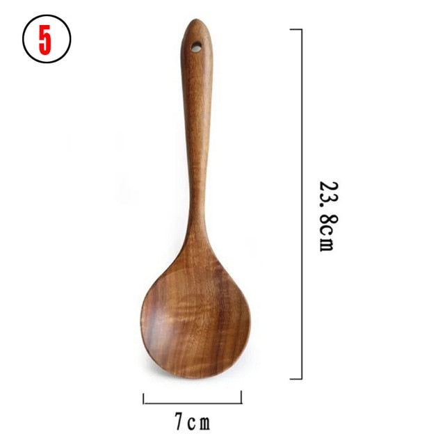 YEK NATURAL WOOD COOKING SKIMMER KIT - Kitchen & Dining image 13