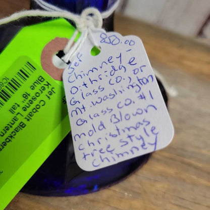 Cobalt Blackberry Kerosene Lantern 1870 (Jef) - Misc image 8