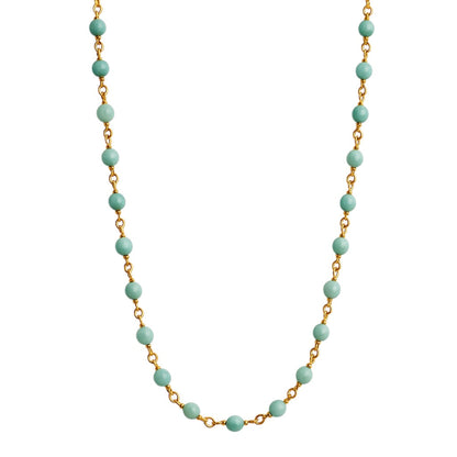 Agate Station Necklace - Jewelry image 1