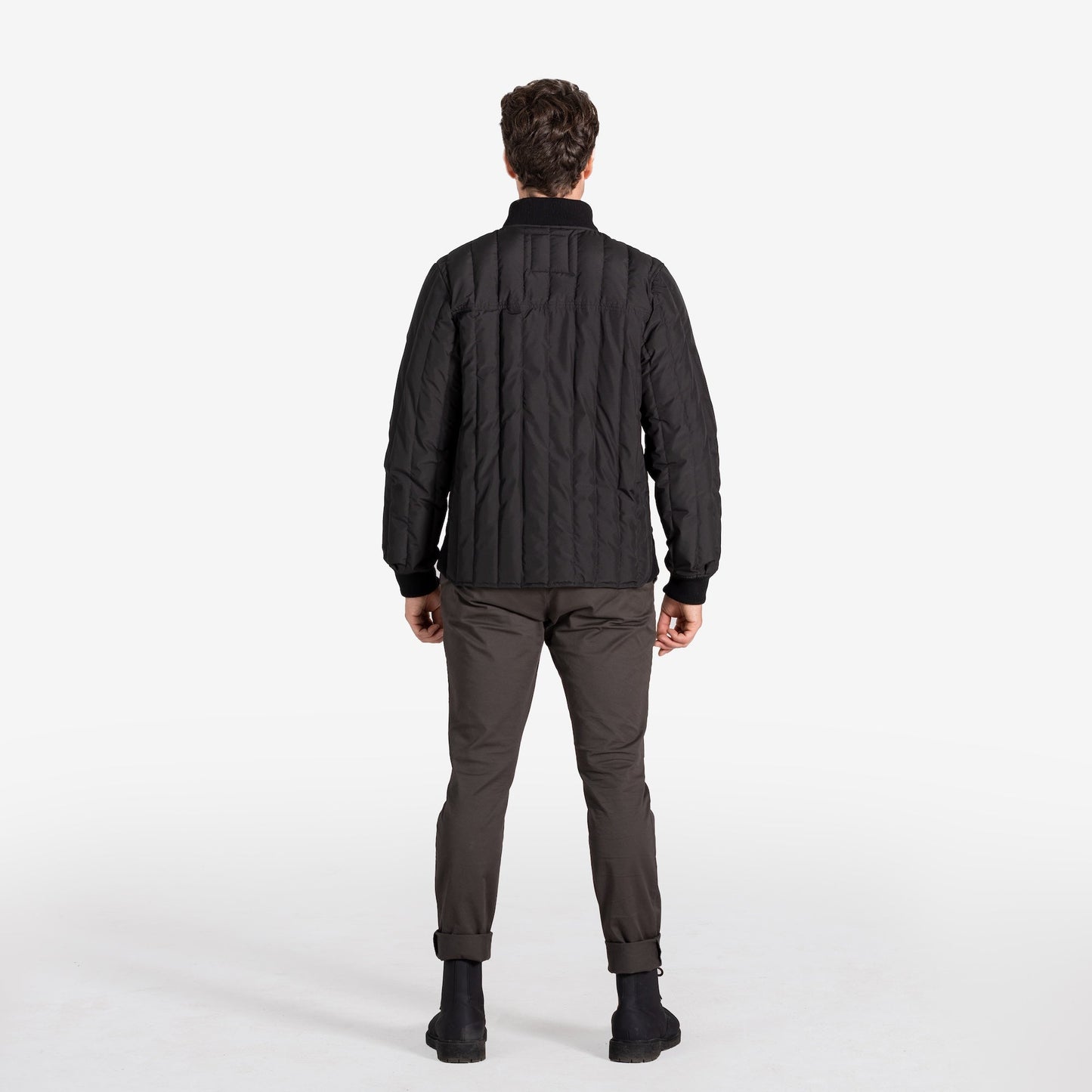 Passage Bomber Jacket Black - Apparel image 4