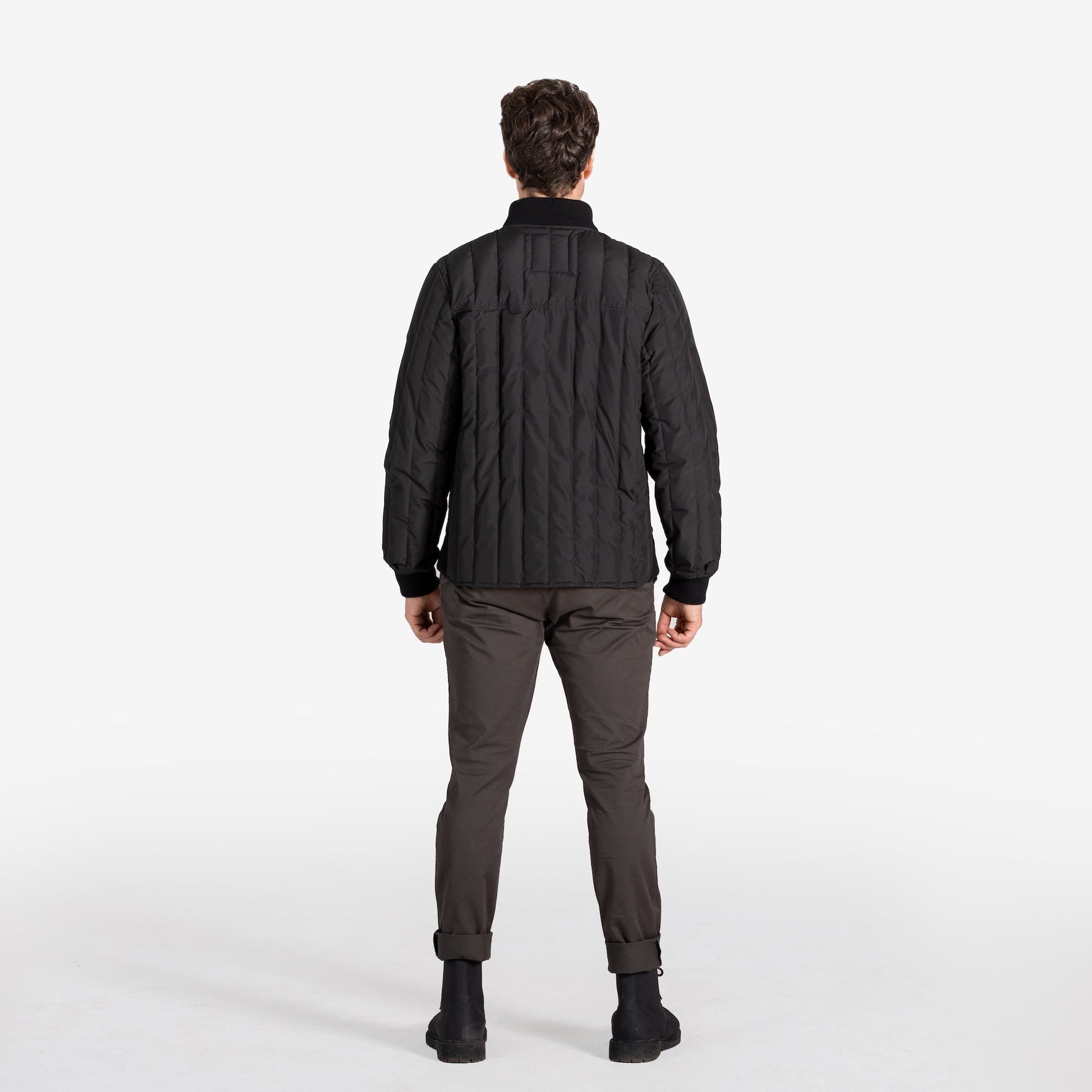 Passage Bomber Jacket Black - Apparel image 4