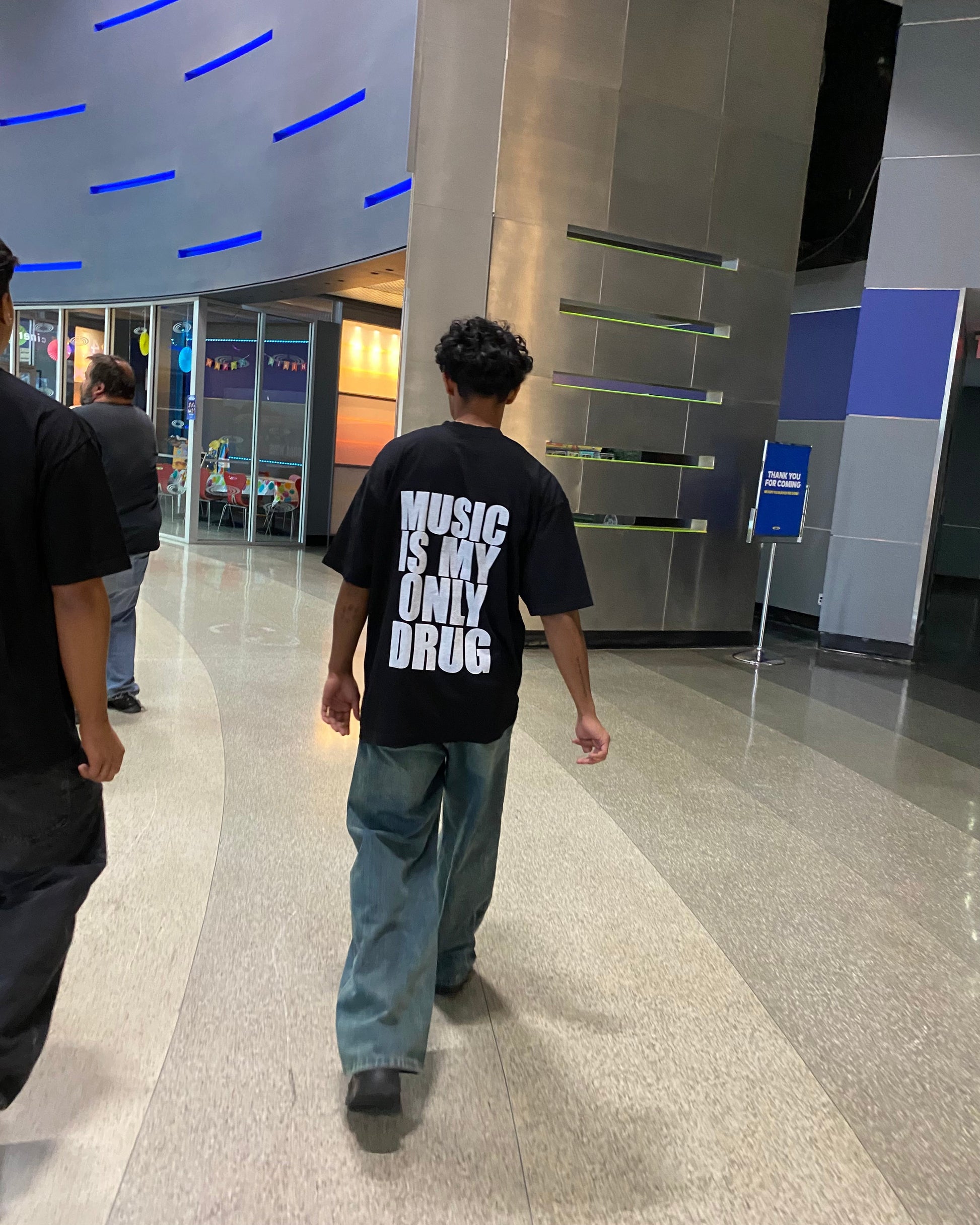 Music Is My Only Drug Tee - Apparel image 4