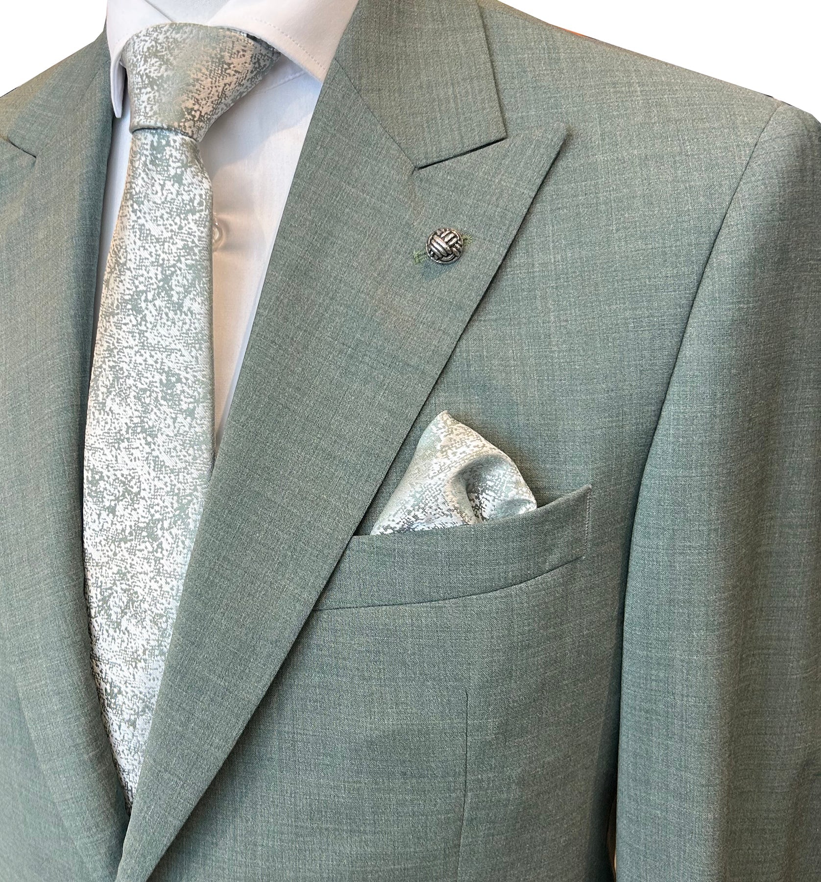 JACK VICTOR 2 PICE SUIT- ENGEL Mid Green - Apparel image 2
