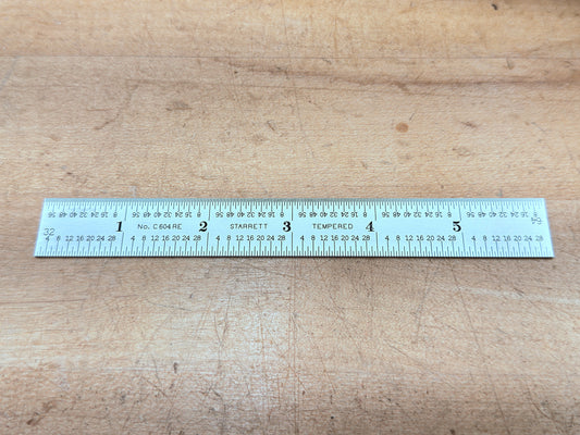 Starrett Steel Ruler: 6 inch - Misc image 1