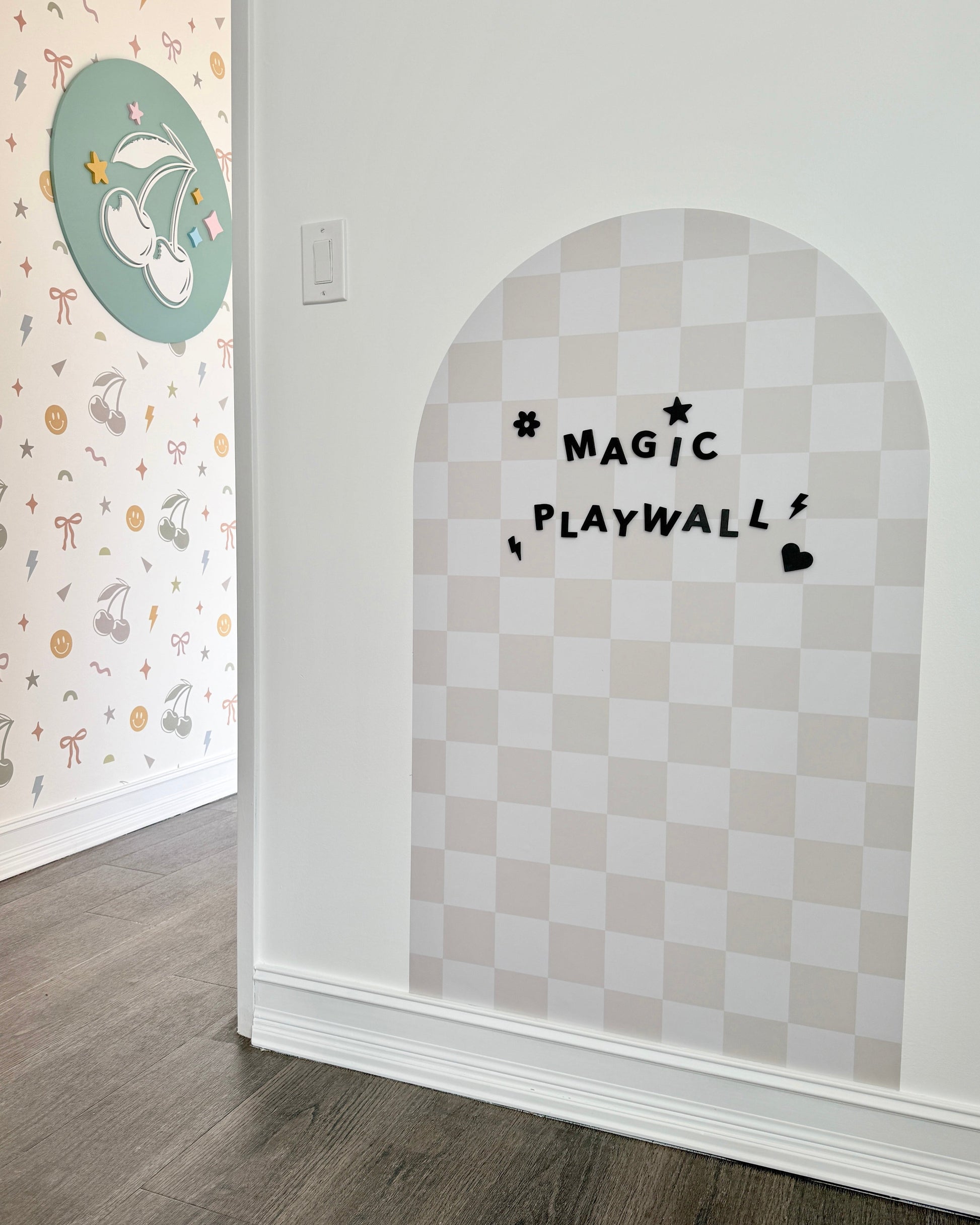 MEGA Magic Playwall - Arch Magnetic Wall Decal for Kids - Toys & Games image 2