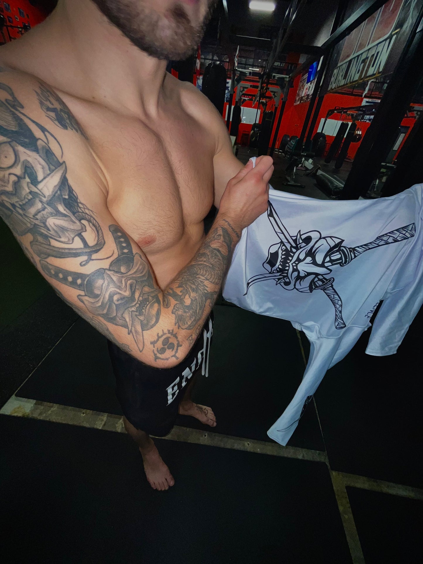 MEMPO Rashguard - White - Athletic image 3