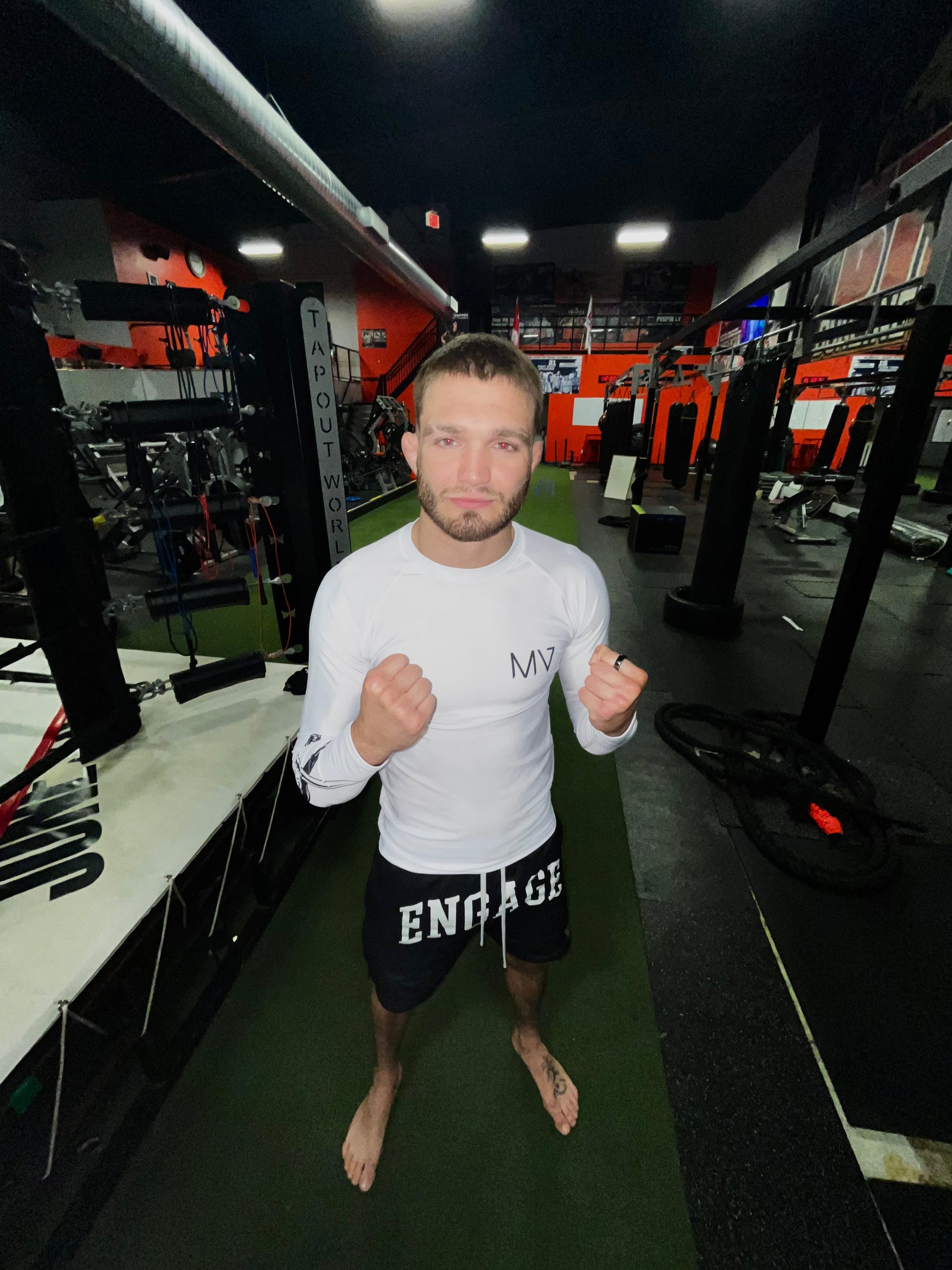 MEMPO Rashguard - White - Athletic image 4