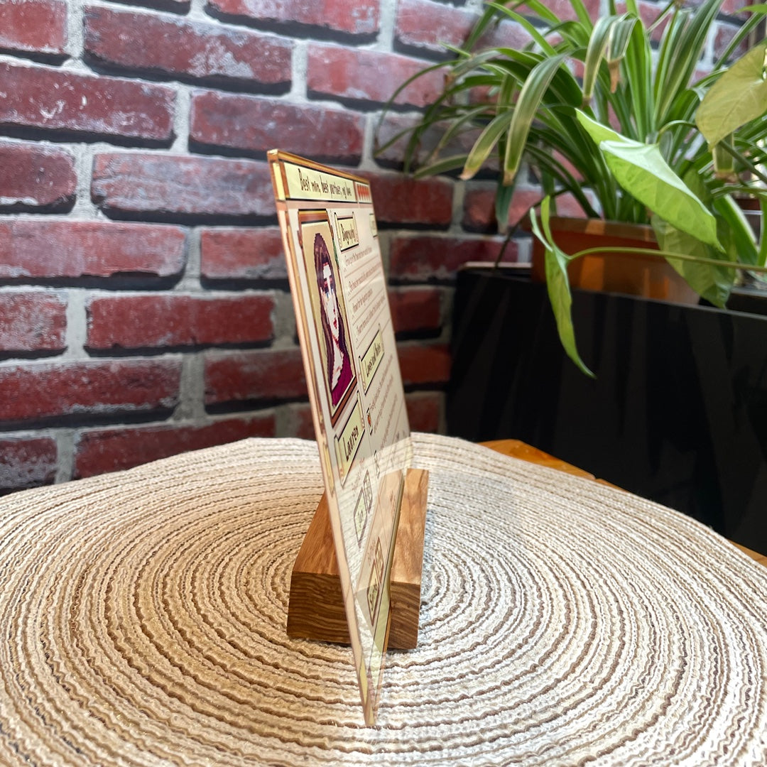 Custom Profile Acrylic Plaque - Misc image 12