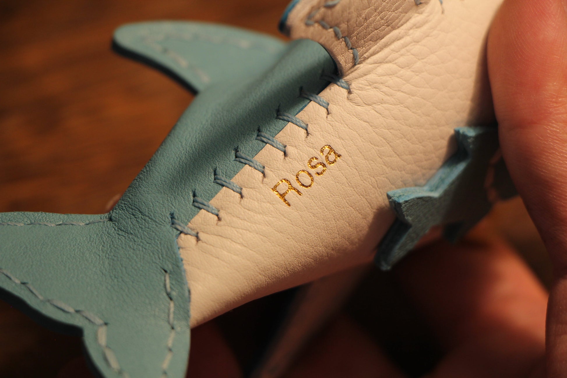 Handmade Leather Shark Coin Purse | Made-to-order 4-8 weeks lead time to ship from Canada - Accessories image 2