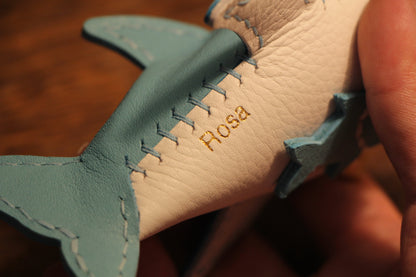 Handmade Leather Shark Coin Purse | Made-to-order 4-8 weeks lead time to ship from Canada - Accessories image 2