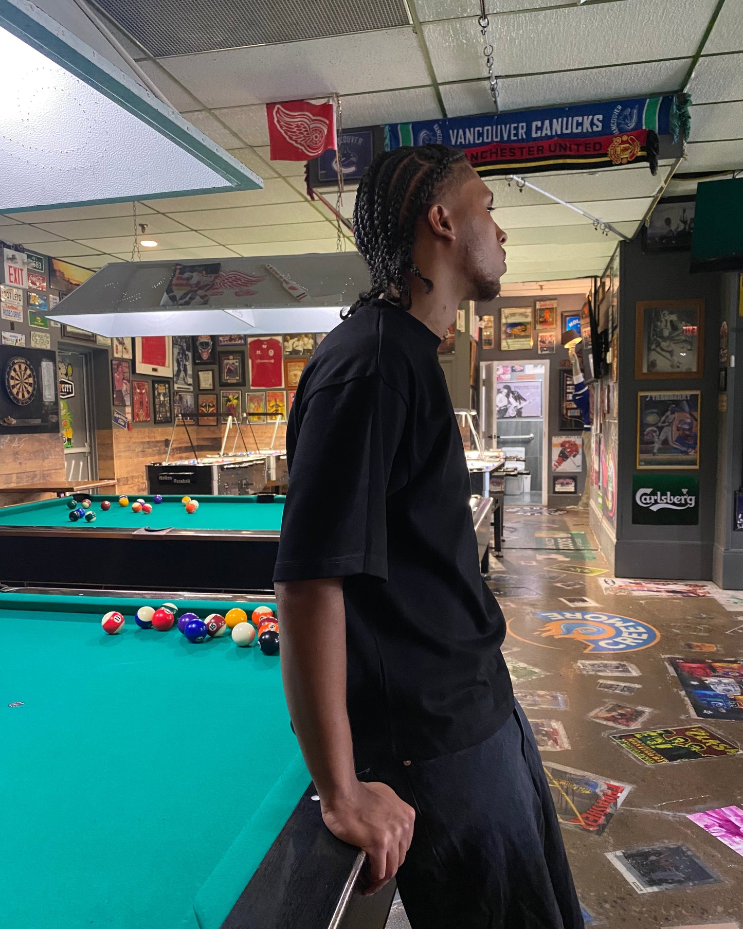 Heavyweight Black Tee - Apparel image 3