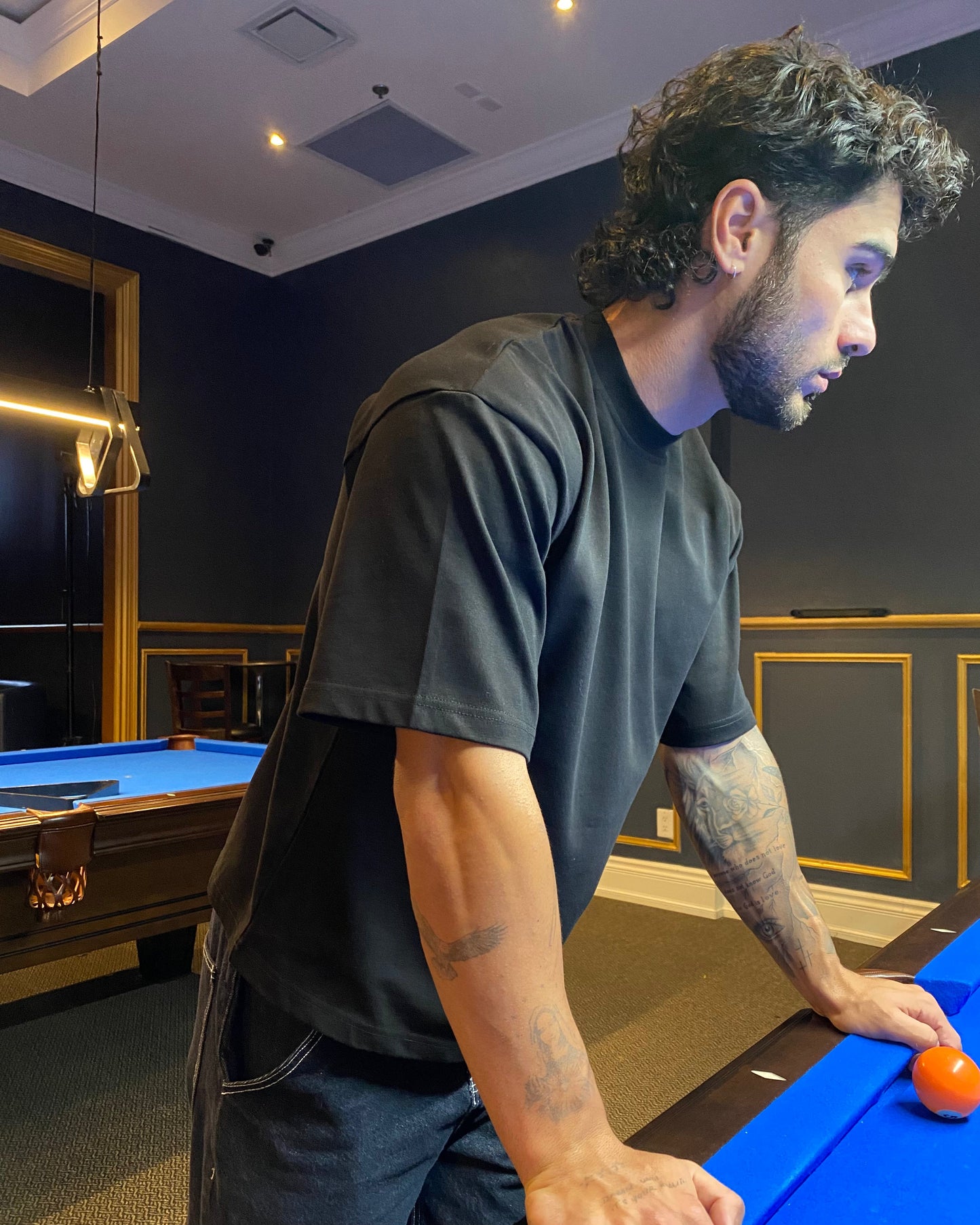 Heavyweight Black Tee - Apparel image 5