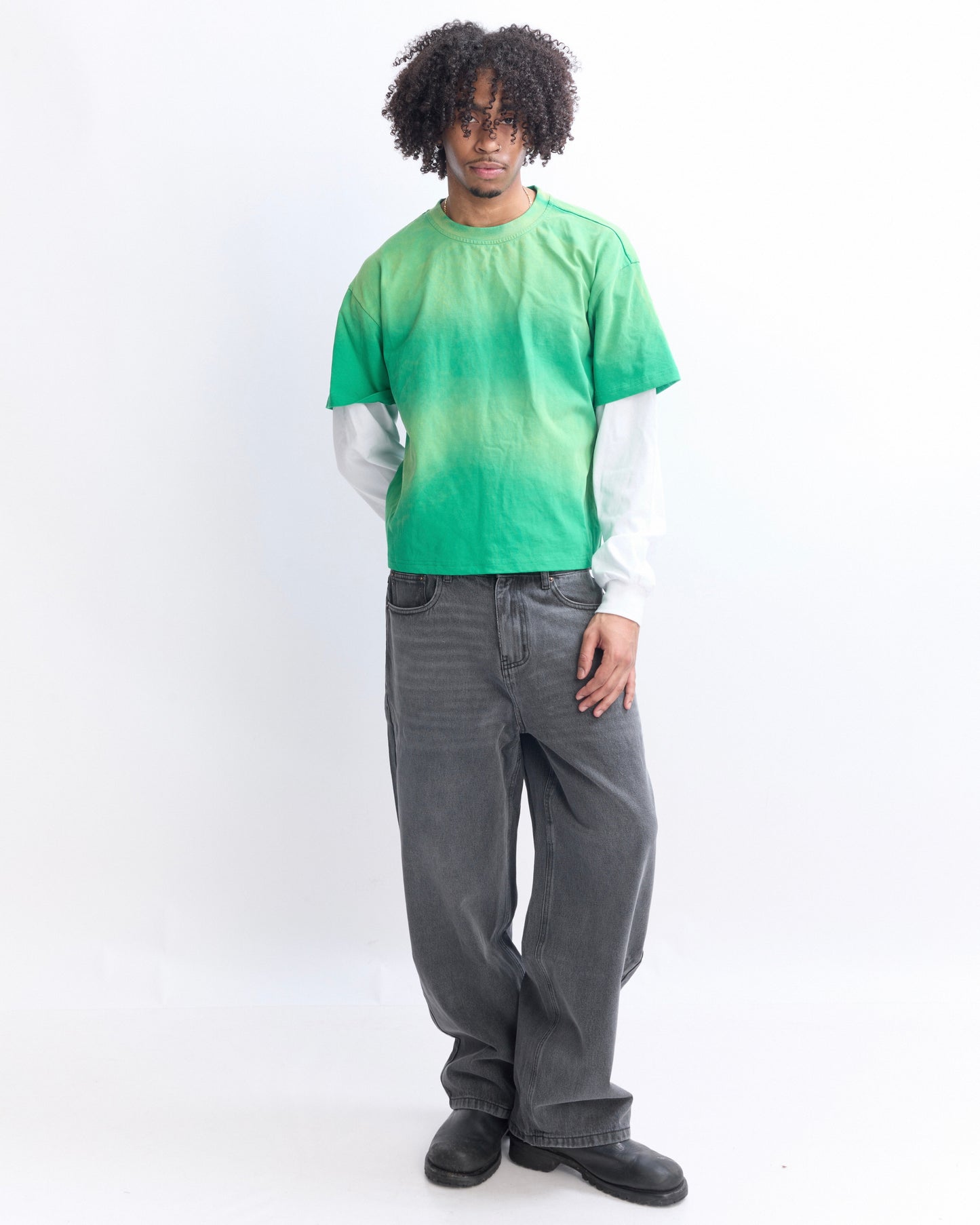Stone Grey Distressed Denims - Accessories image 2