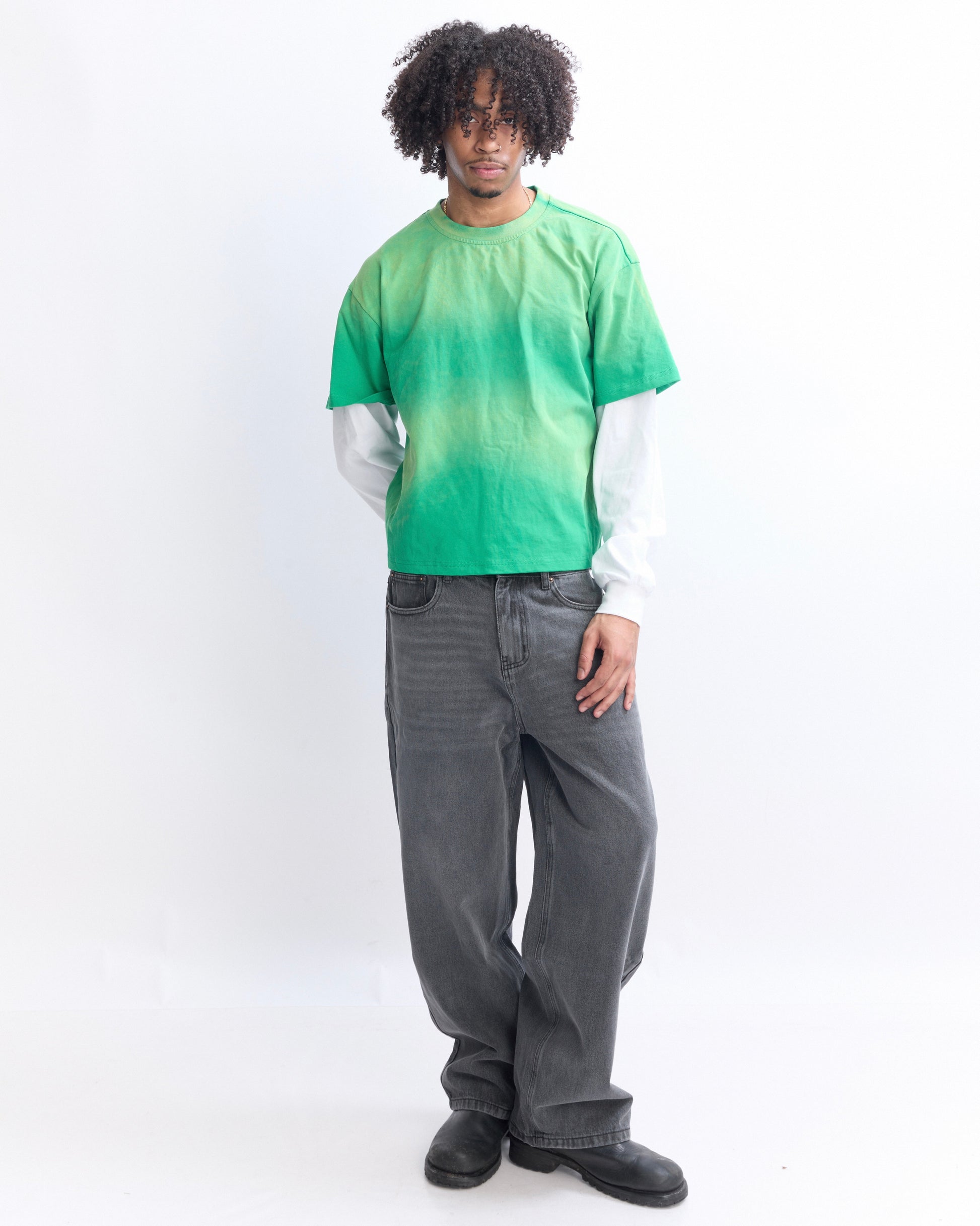 Stone Grey Distressed Denims - Accessories image 2