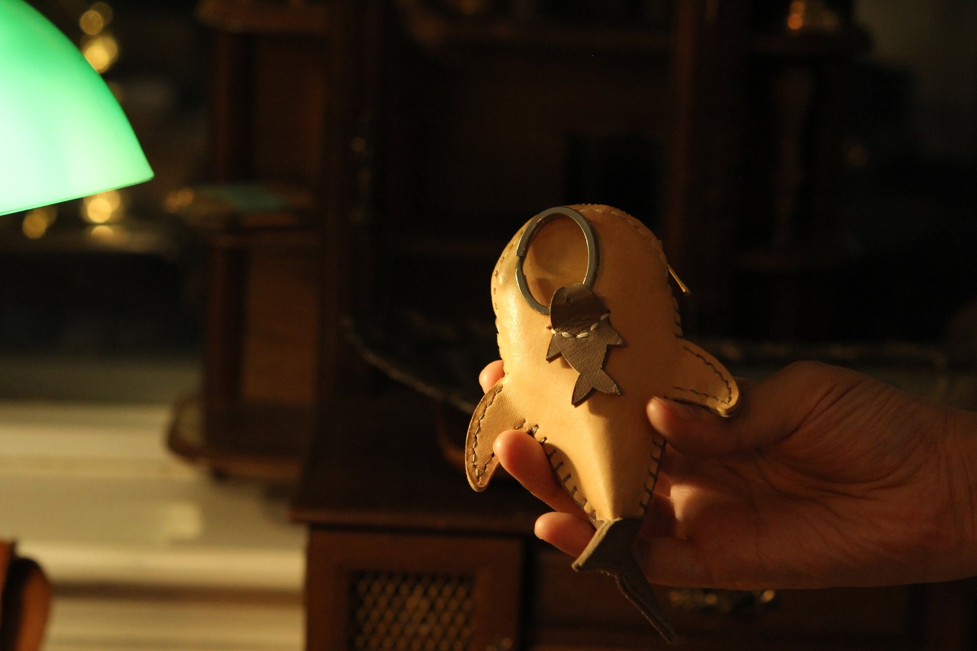 Handmade Leather Shark Coin Purse | Made-to-order 4-8 weeks lead time to ship from Canada - Accessories image 6