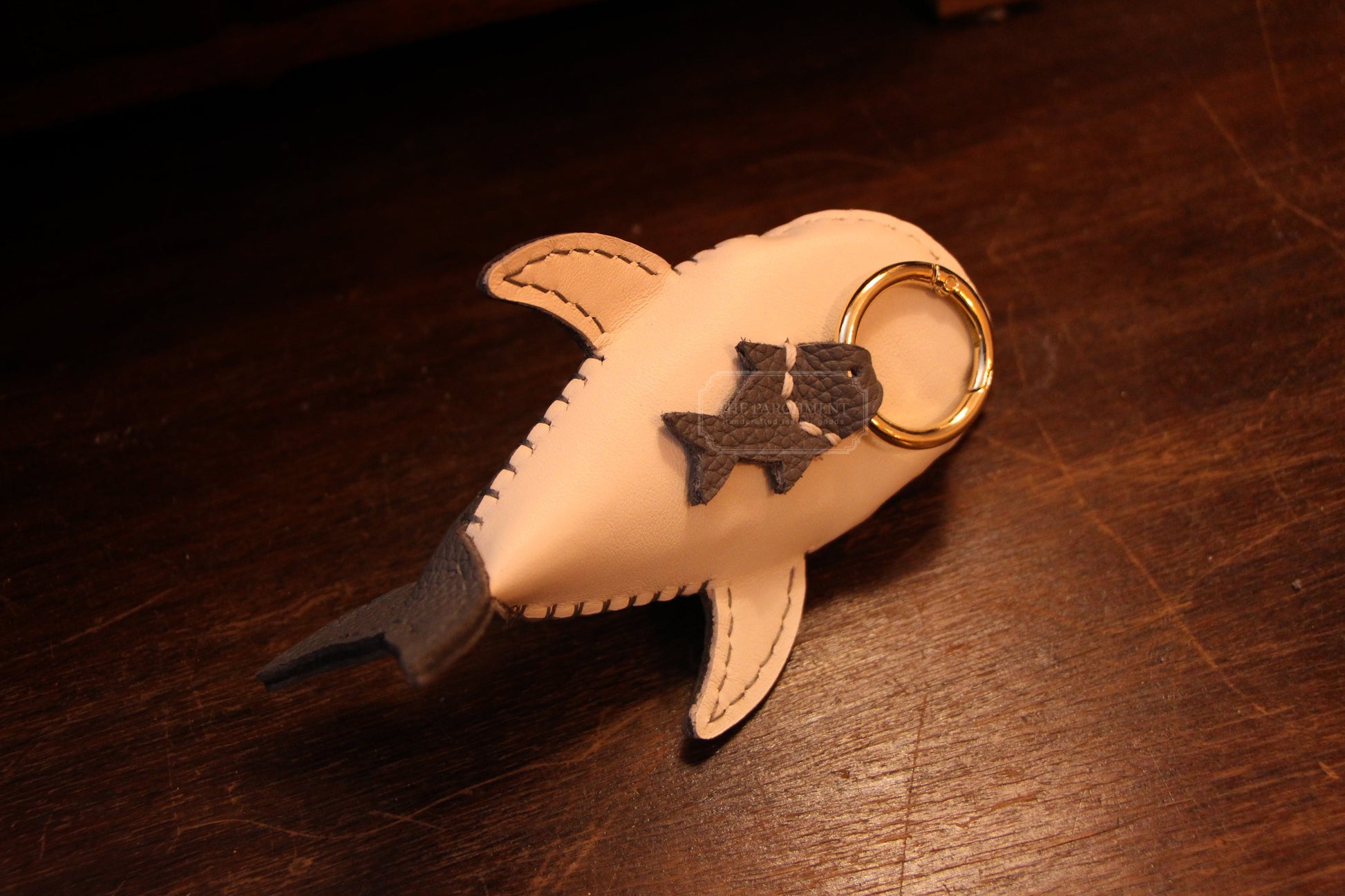 Handmade Leather Shark Coin Purse | Made-to-order 4-8 weeks lead time to ship from Canada - Accessories image 7