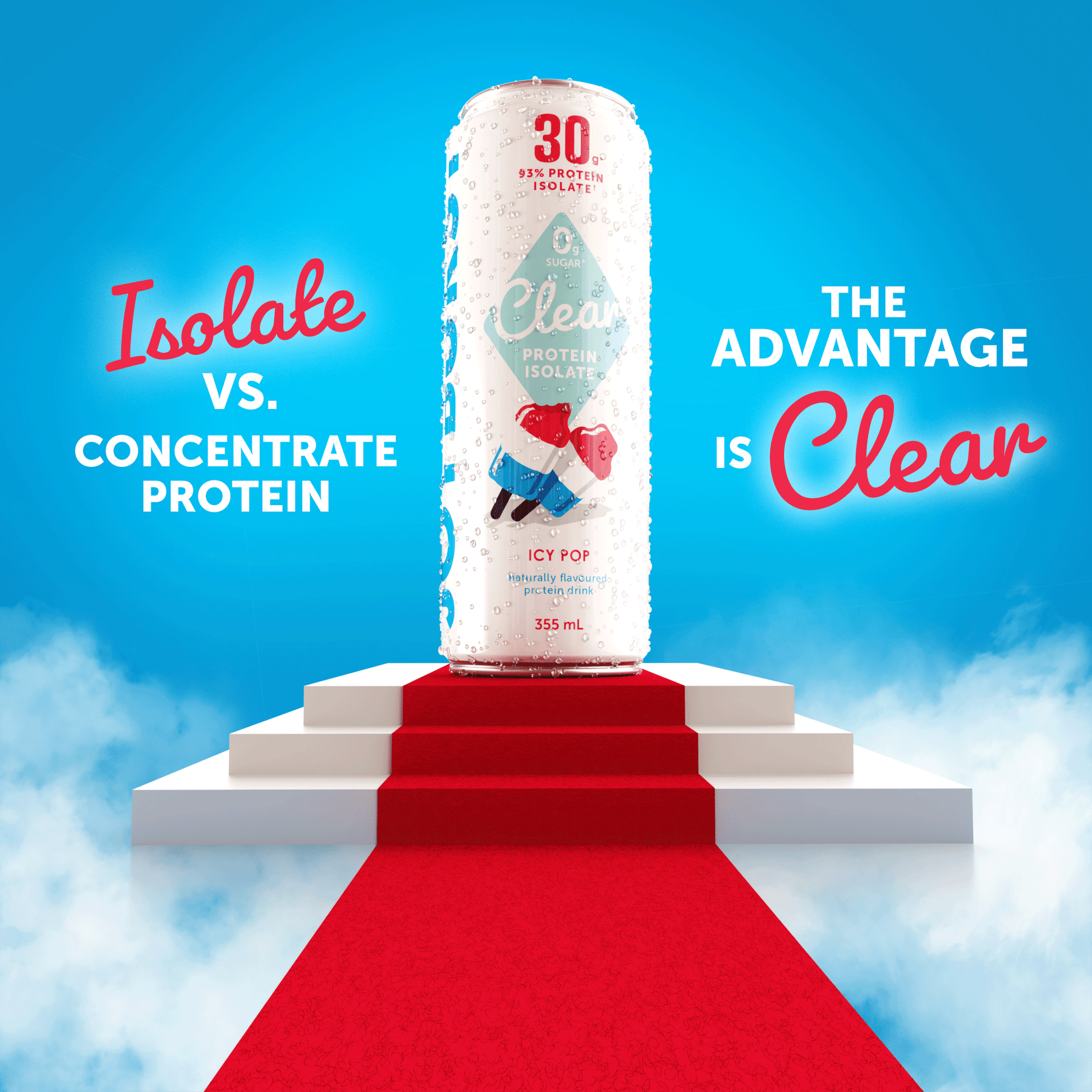 Joyburst Clear Protein Isolate - Icy Pop Flavour - Accessories image 5