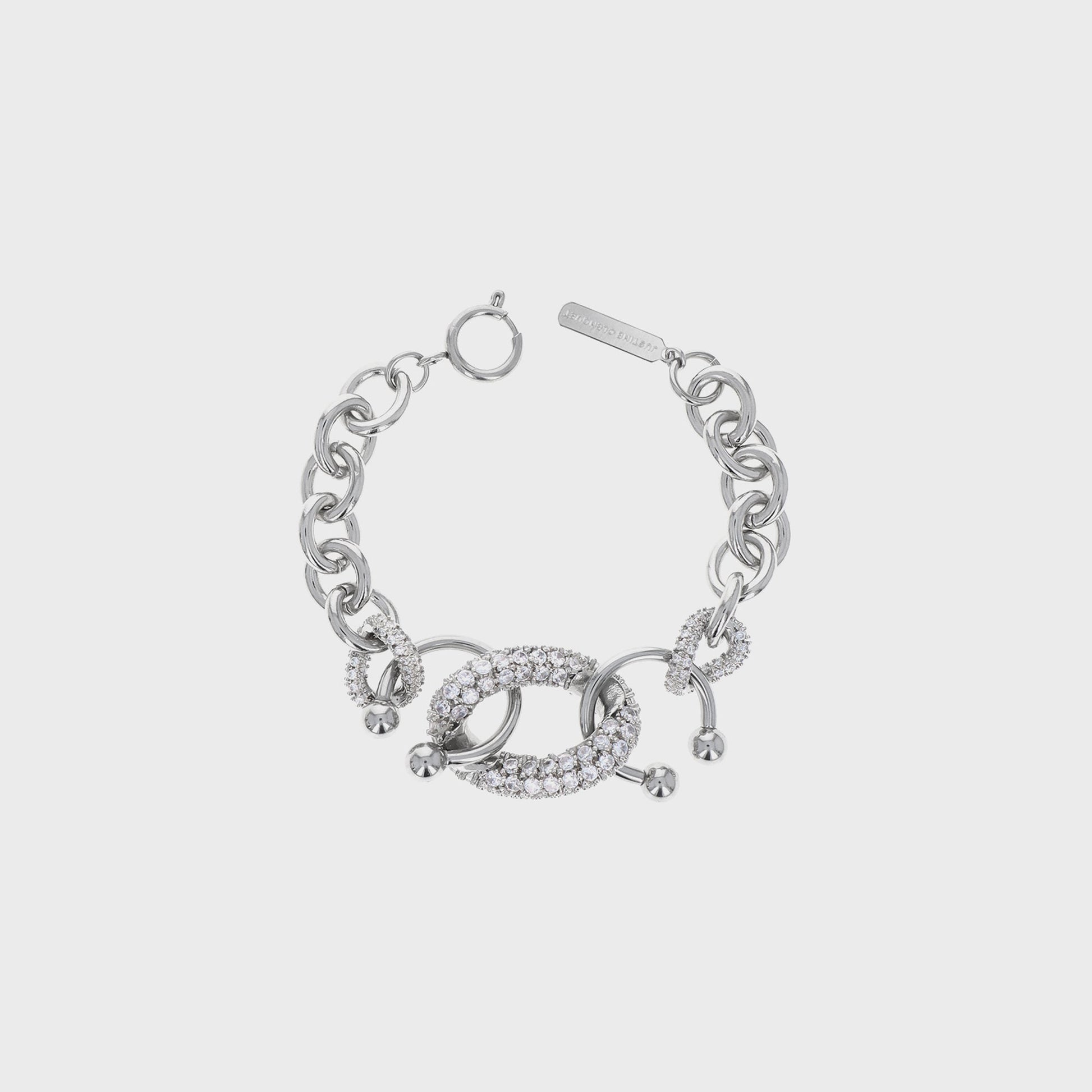 Justine Clenquet Phoebe Bracelet - Palladium - Jewelry image 1
