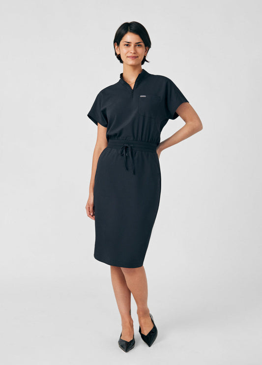 LD607 Landau Forward Scrub Quarter Zip Dress (XS - 3XL) - Furniture image 1
