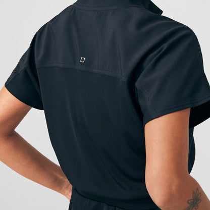 LD607 Landau Forward Scrub Quarter Zip Dress (XS - 3XL) - Furniture image 5