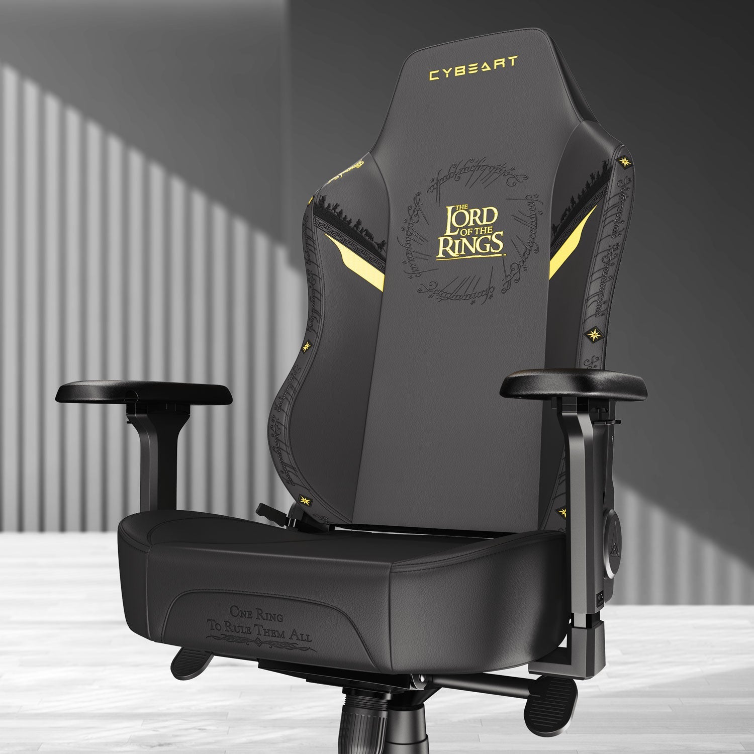 Lord of the Rings (Black Edition) Gaming Chair - Furniture image 4