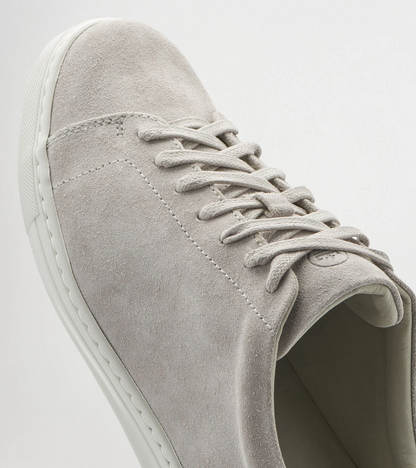 PETER MILLAR Women's Vantage Lite Suede Sneaker - PEARL GREY - Misc image 4