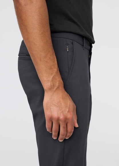 NuStretch Slim Straight Trouser - Charcoal - Misc image 7