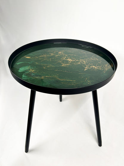 Resin Accented Side Table - Misc image 4