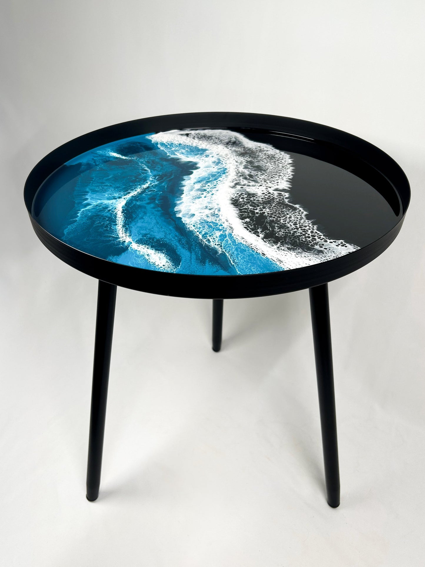 Resin Accented Side Table - Misc image 8
