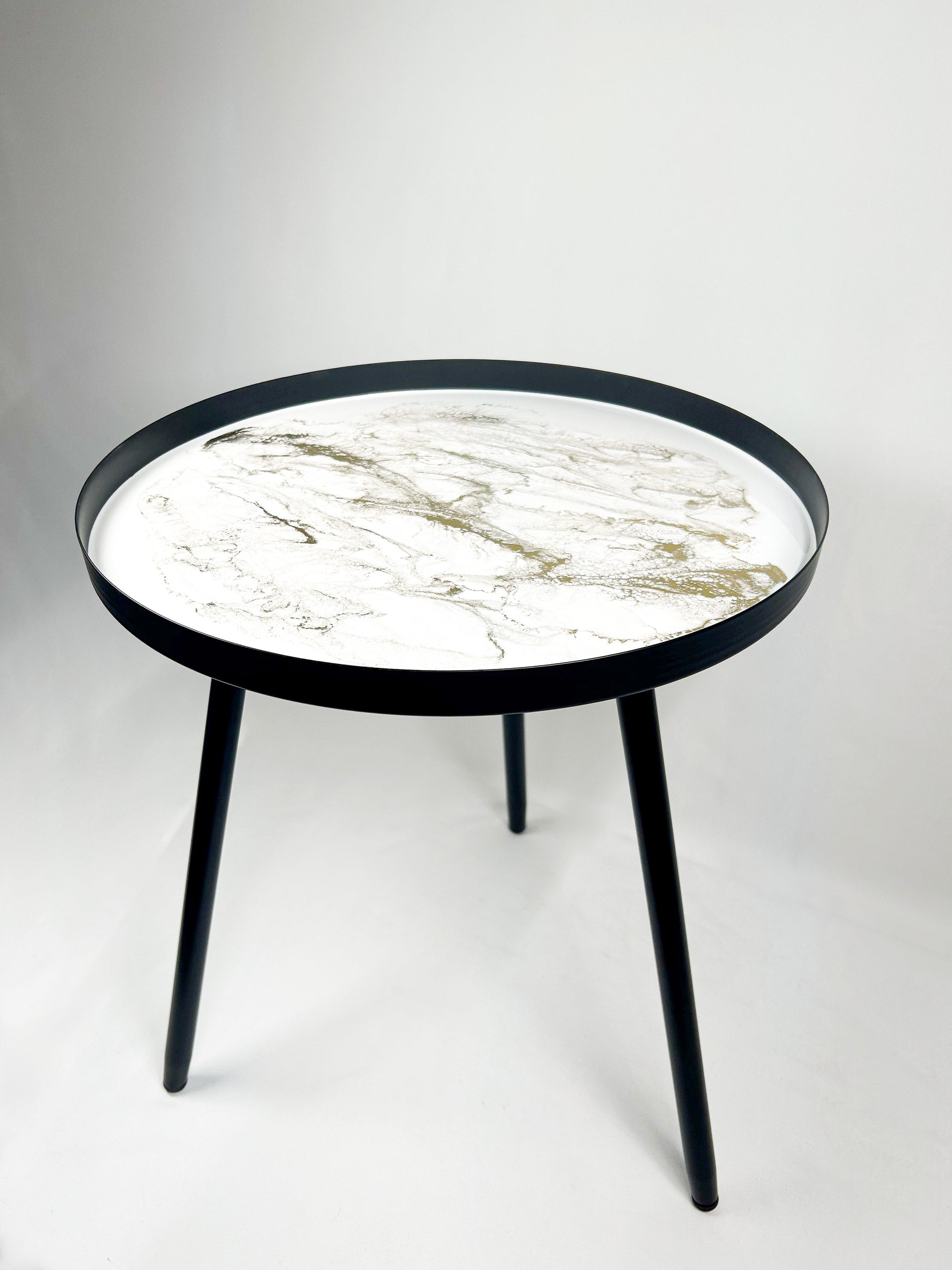 Resin Accented Side Table - Misc image 9
