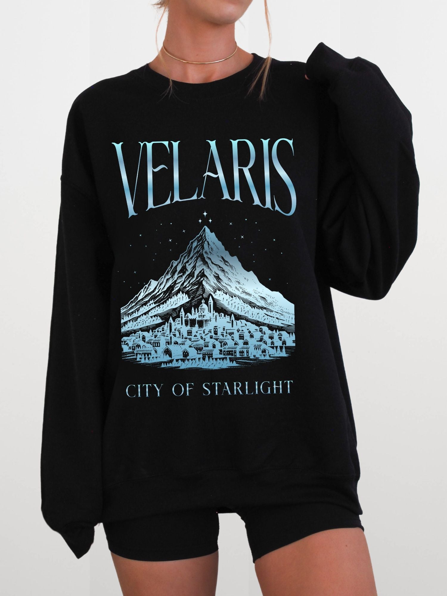 Velaris Sweatshirt | ACOTAR Merch - Apparel image 1