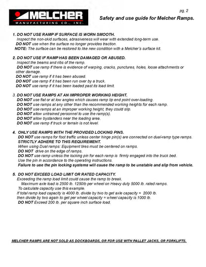 Split-Ramp Auto-Loaders - 5,000 lbs - Misc image 9