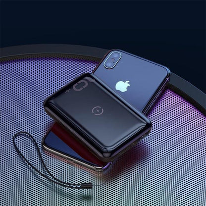 Mini Power Bank with Wireless Charger - Gadgets image 3