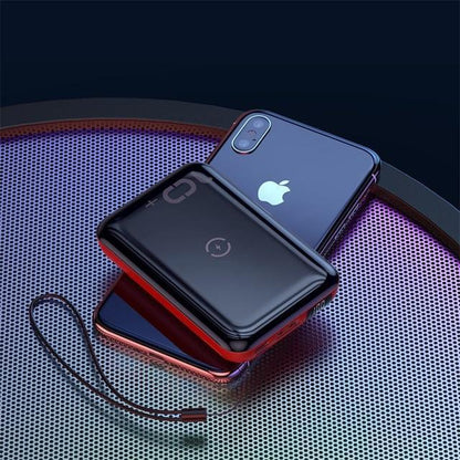 Mini Power Bank with Wireless Charger - Gadgets image 4