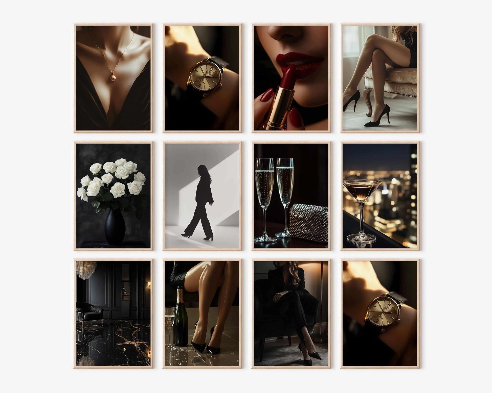 Modern Luxury Wall Art Set of 150 - Home Decor image 4