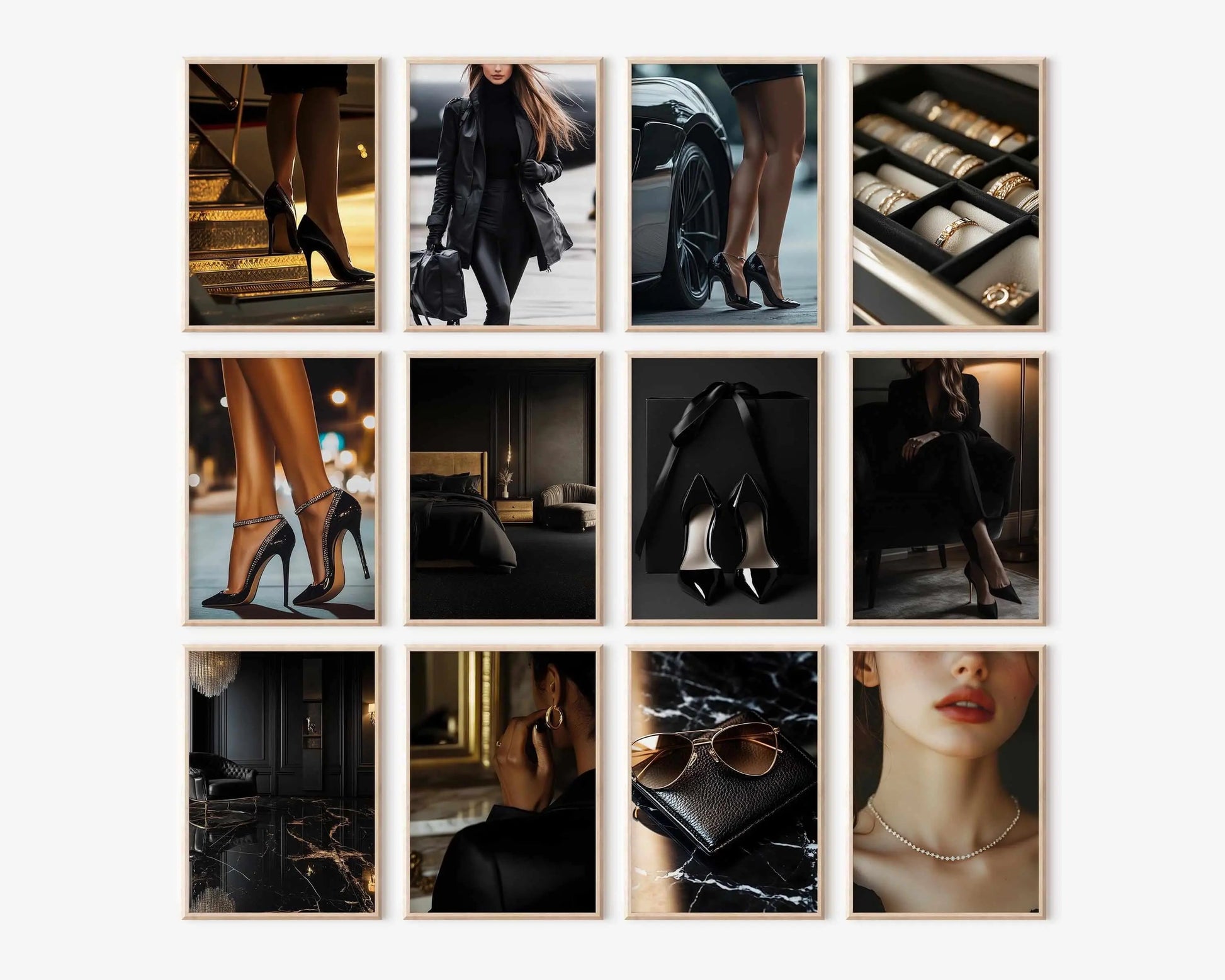 Modern Luxury Wall Art Set of 150 - Home Decor image 6