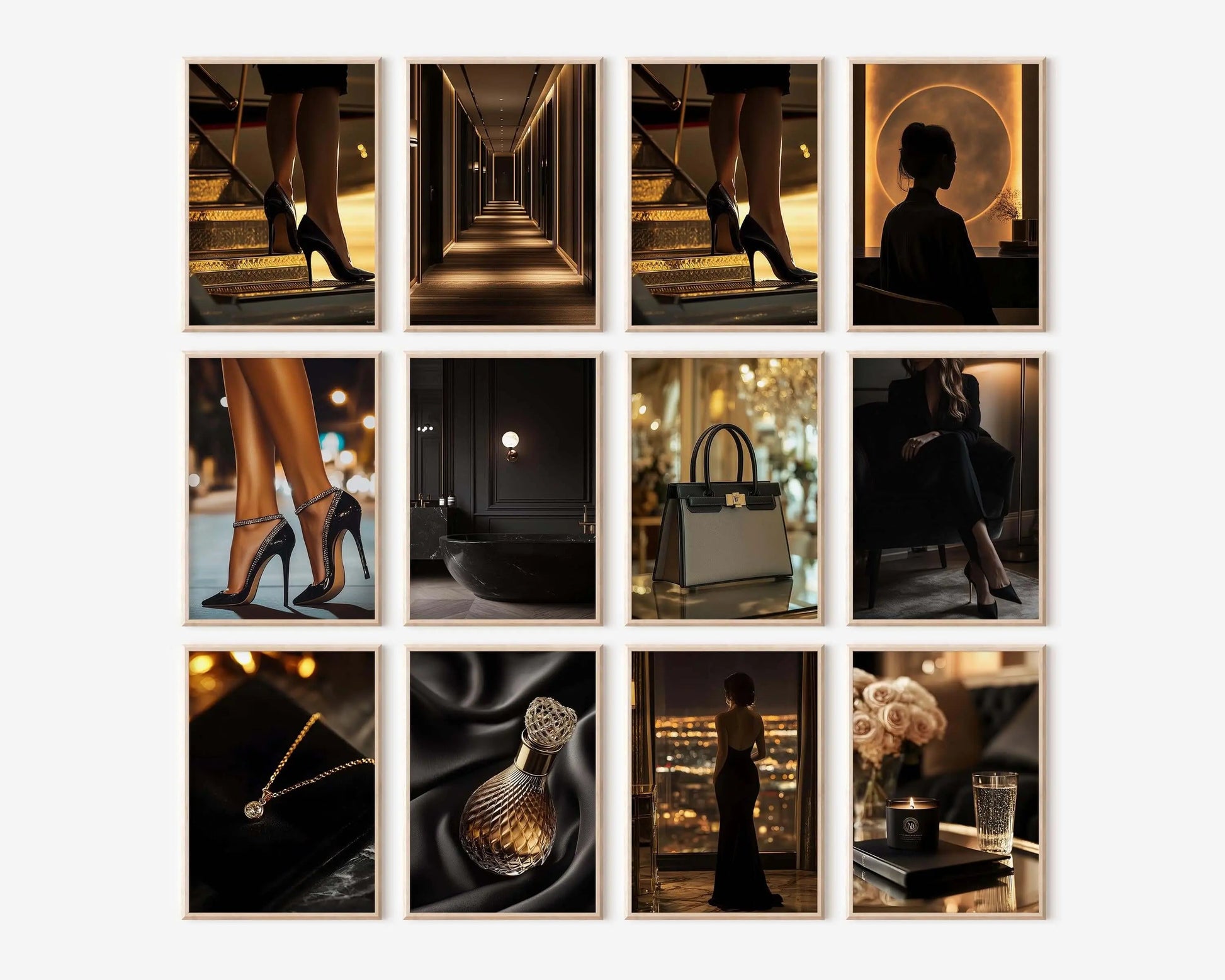 Modern Luxury Wall Art Set of 150 - Home Decor image 8