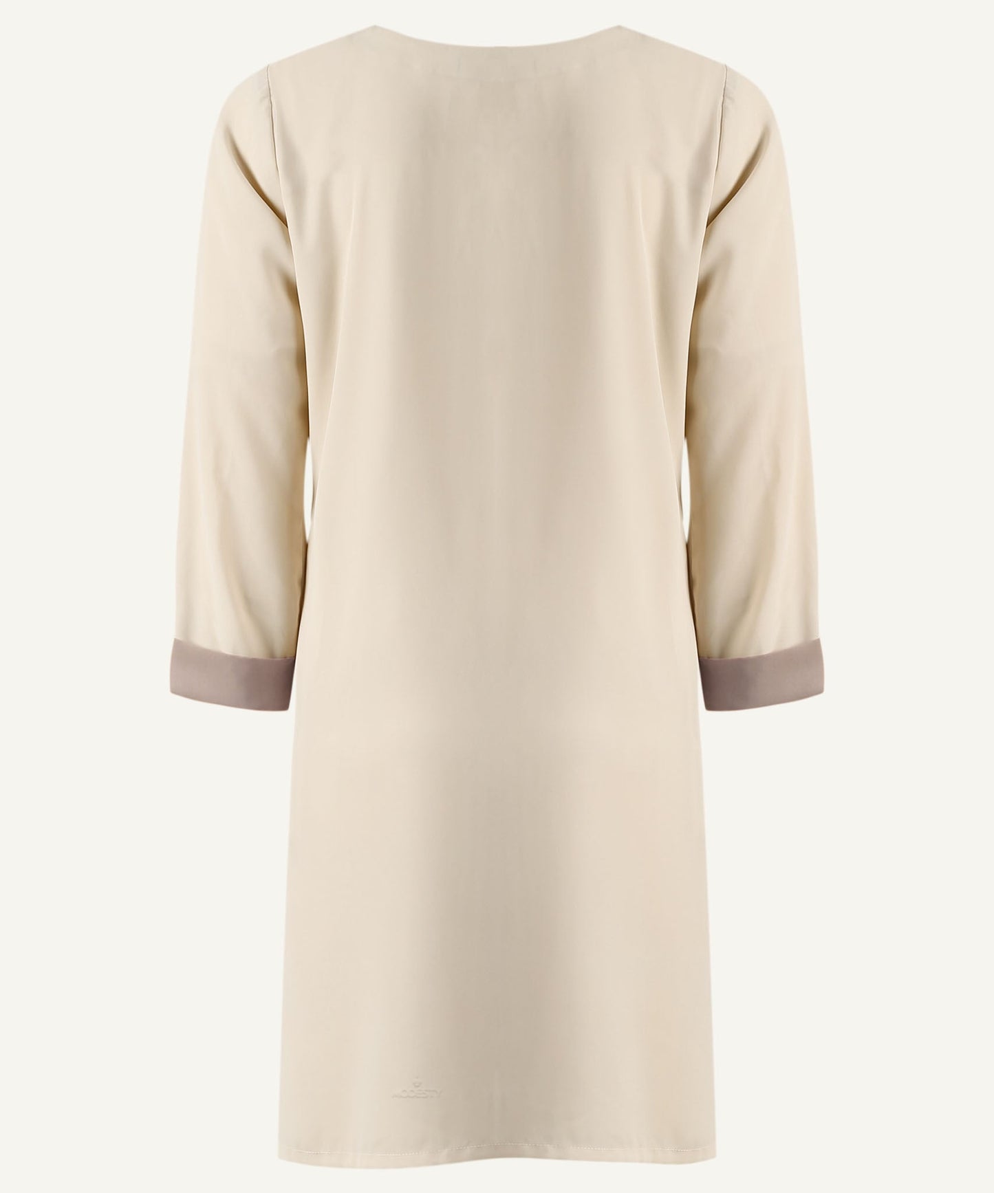 Naples Yellow Contrast Roll Sleeve Matching Set - Apparel image 3