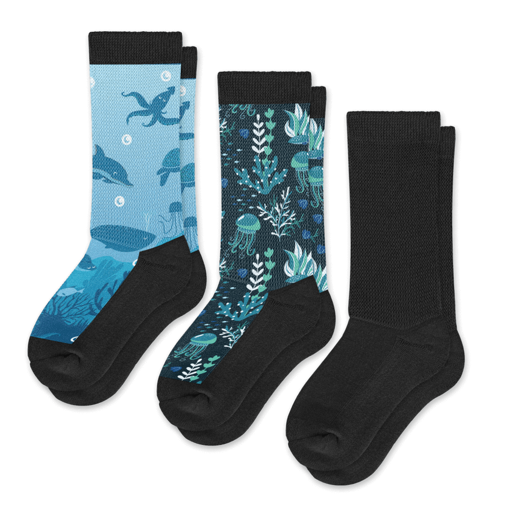Dark Waters EasyStretch™ Socks Bundle 3-Pack - Furniture image 2