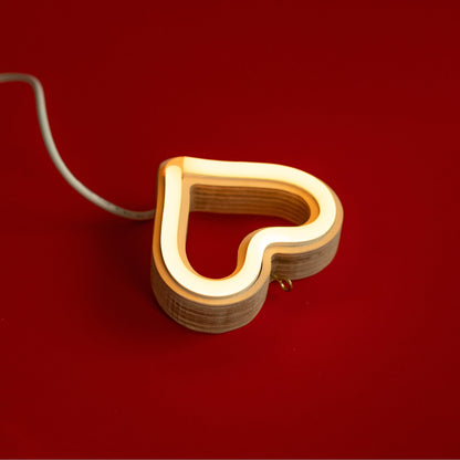 Ornament Neon Heart - Warm White - Gadgets image 2