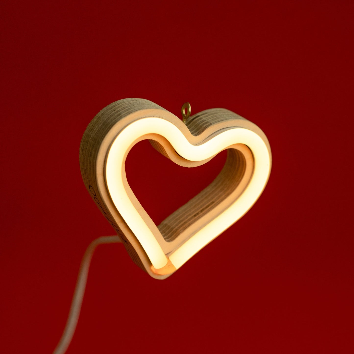 Ornament Neon Heart - Warm White - Gadgets image 4
