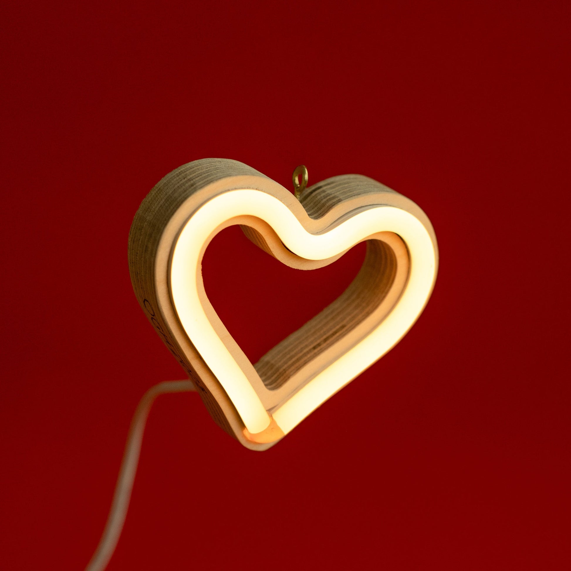 Ornament Neon Heart - Warm White - Gadgets image 4
