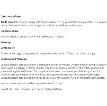 New Roots Prostate Perform 90 Softgels - Misc image 3