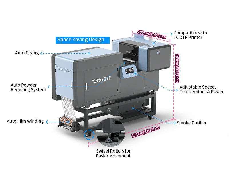 OtterPro DTF 24" All-in-One System - Misc image 2