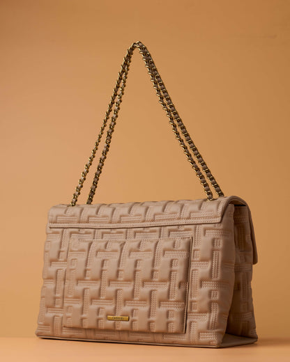 ZOYA FLAP BAG IN NUDE (XL) - Accessories image 2