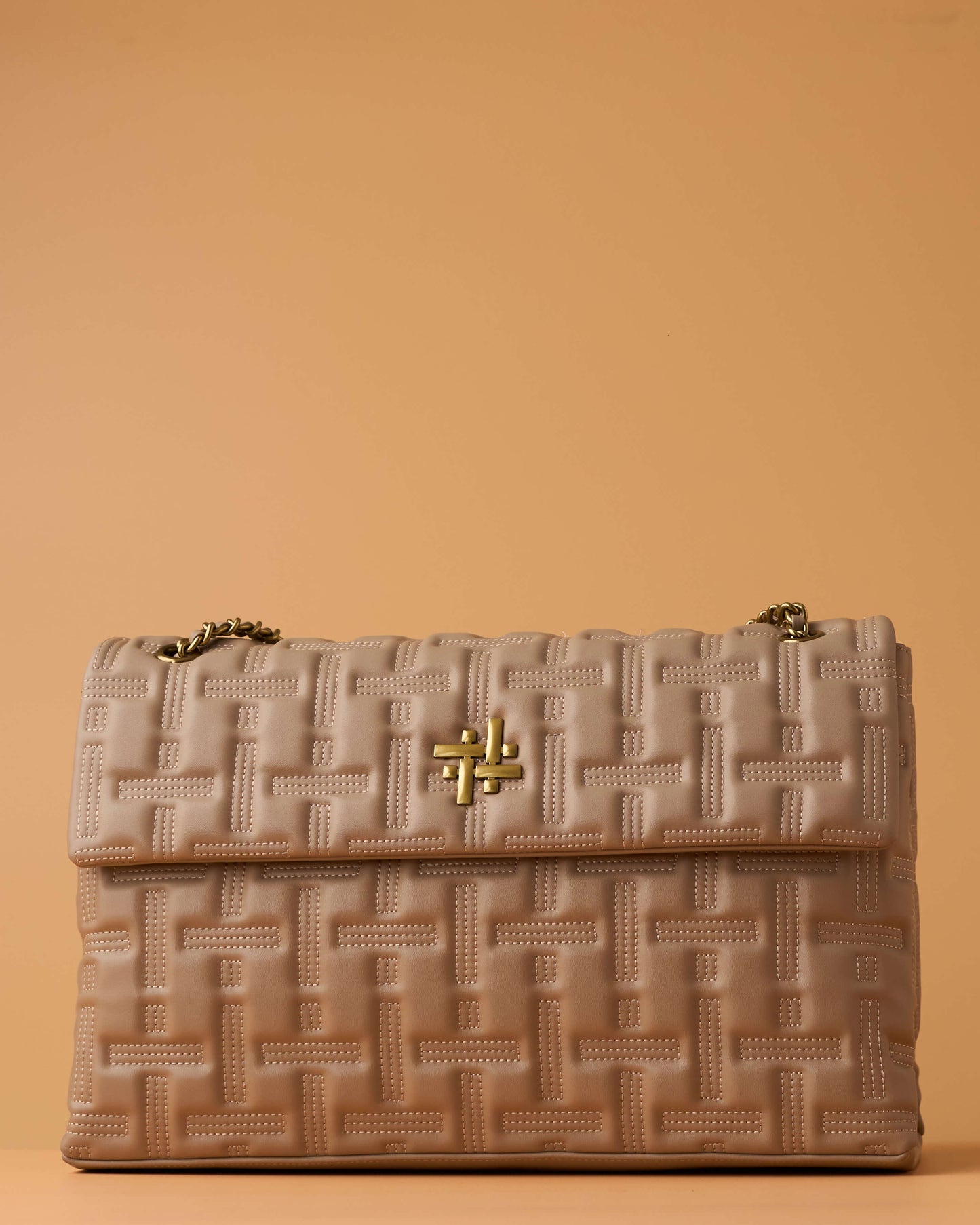 ZOYA FLAP BAG IN NUDE (XL) - Accessories image 3