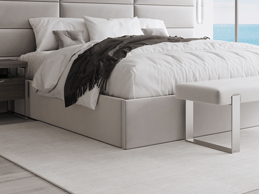 Open Box Vant Upholstered Platform Bed - King Size