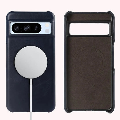 Oil Wax Genuine Leather Google Pixel Case - Furniture image 5