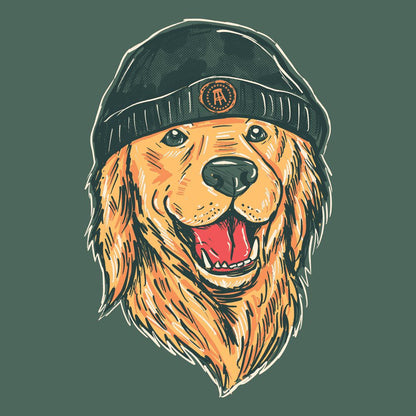 Winter Dog Pigment Dyed Hoodie - Apparel image 4